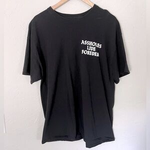 Linda Finegold A**holes Live Forever Tee, XL